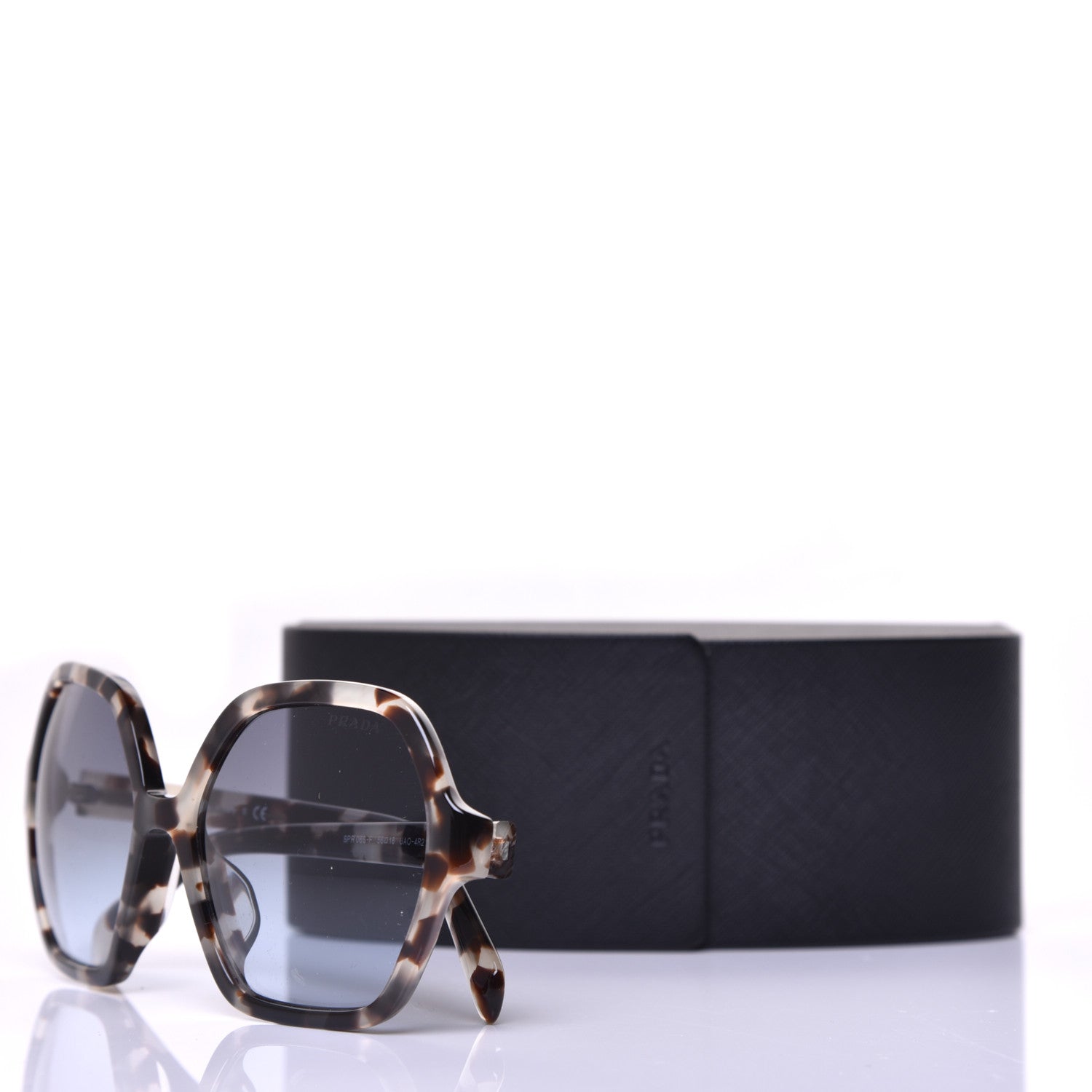 Prada Sunglasses SPR 06S Spotted Opal Brown 7 of 7