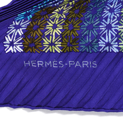 Hermes Silk The Rhythm of China Plisse Scarf 2 of 4