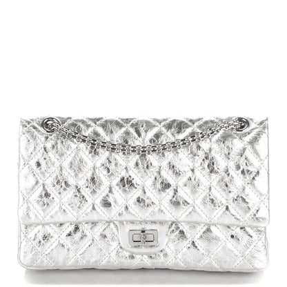Chanel Metallic Calfskin 2.55 Reissue 226 Flap Silver 1 of 8
