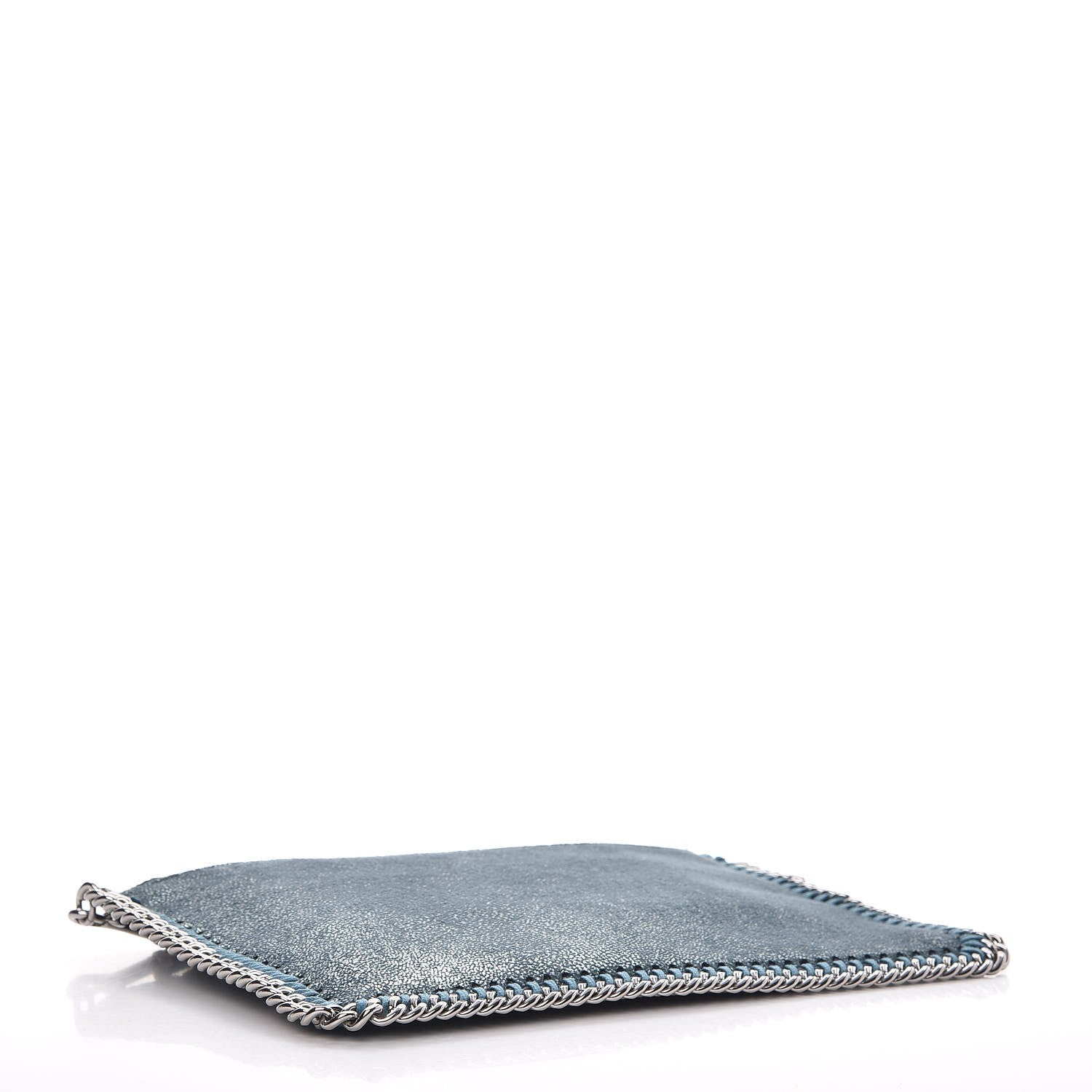 Stella McCartney Shaggy Deer Falabella Clutch Petroleum 4 of 7