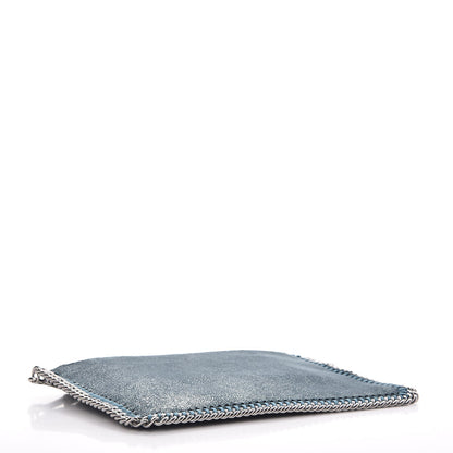 Stella McCartney Shaggy Deer Falabella Clutch Petroleum 4 of 7