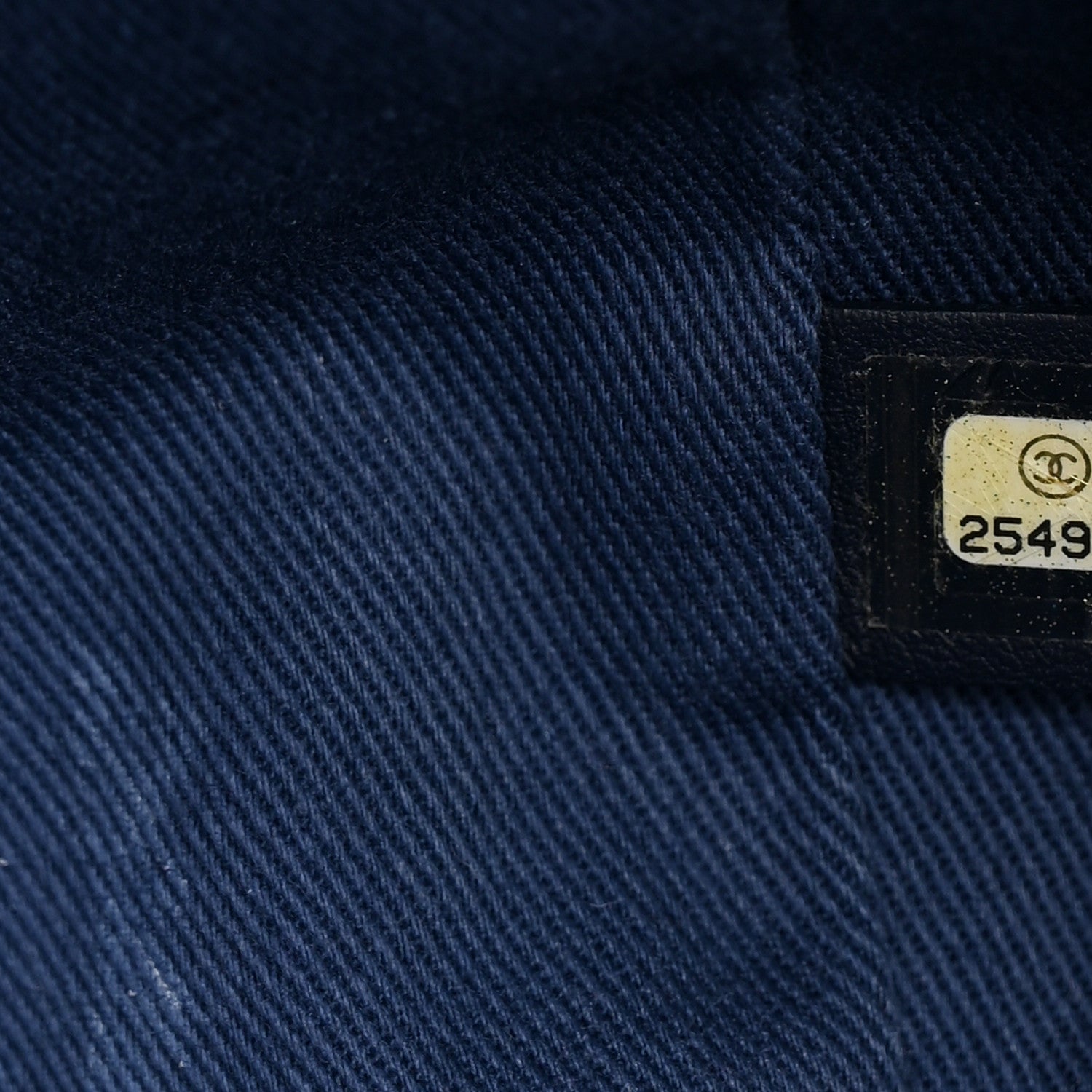Chanel Canvas Medium Double Face Tote Navy 7 of 10