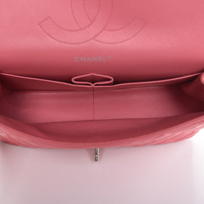 Chanel Lambskin Quilted Jumbo Double Flap Pink 6 of 8