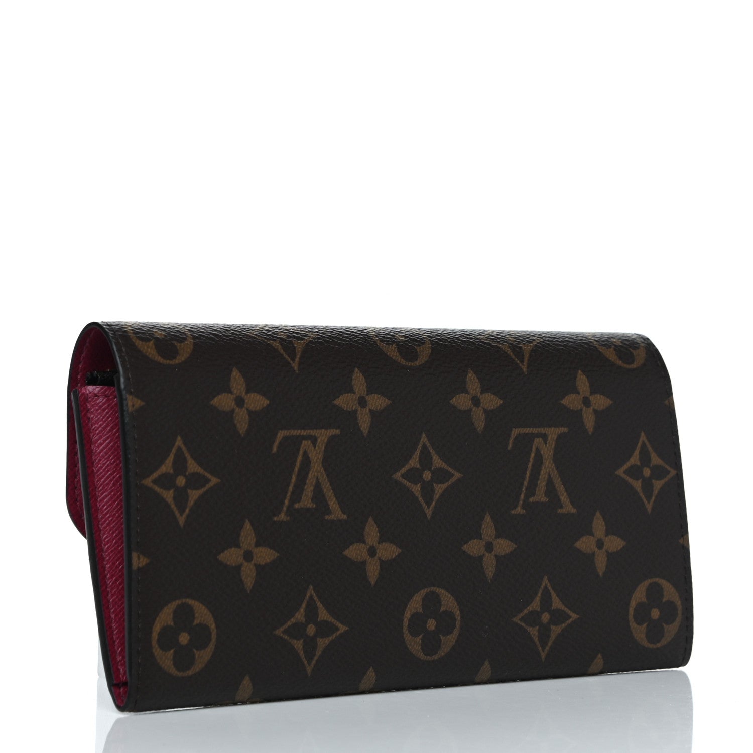 Louis Vuitton Monogram Emilie Wallet Fuchsia 3 of 11