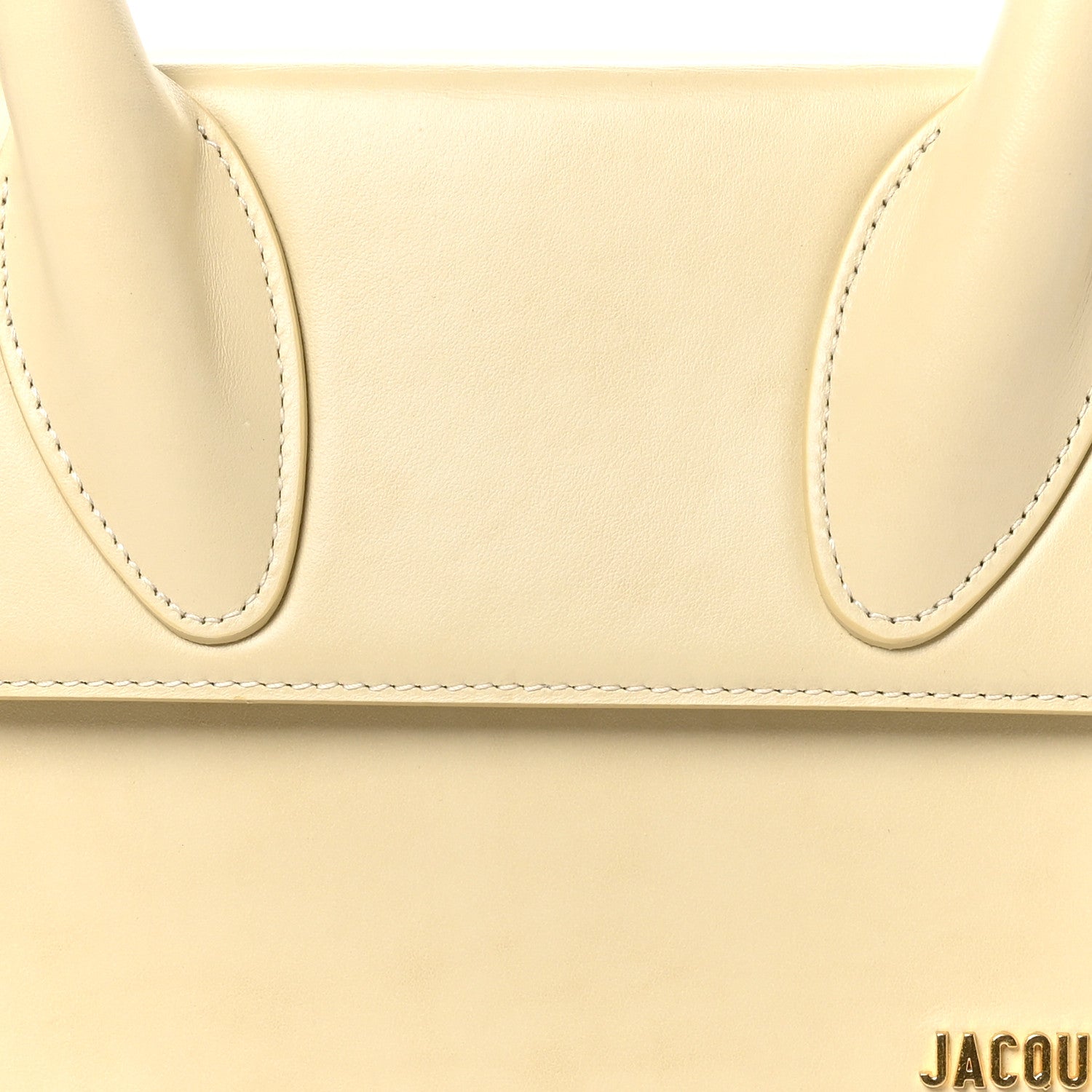 Jacquemus Smooth Calfskin Le Grand Chiquito Ivory 7 of 9