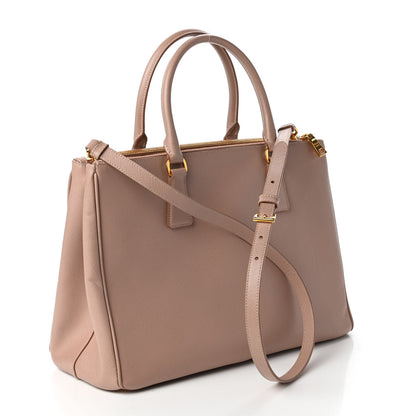 Prada Saffiano Medium Galleria Double Zip Tote Cammeo 3 of 10
