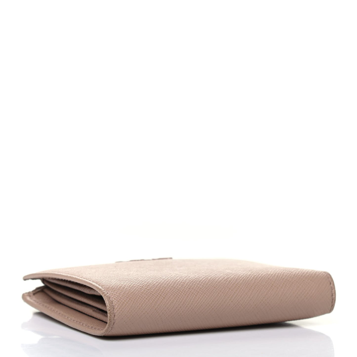 Saffiano Smalto Compact Wallet Cipria