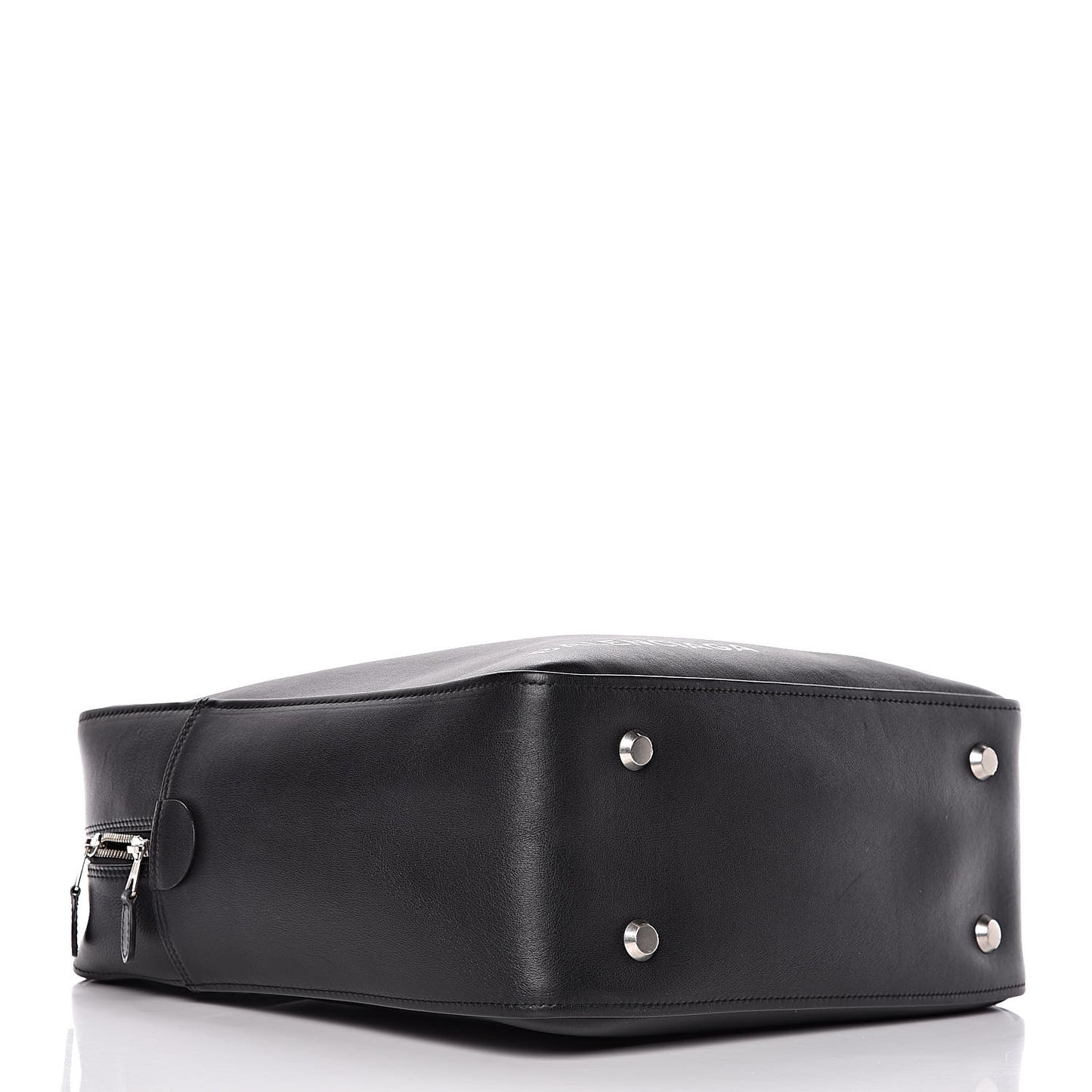 Calfskin M Triangle Duffle Black