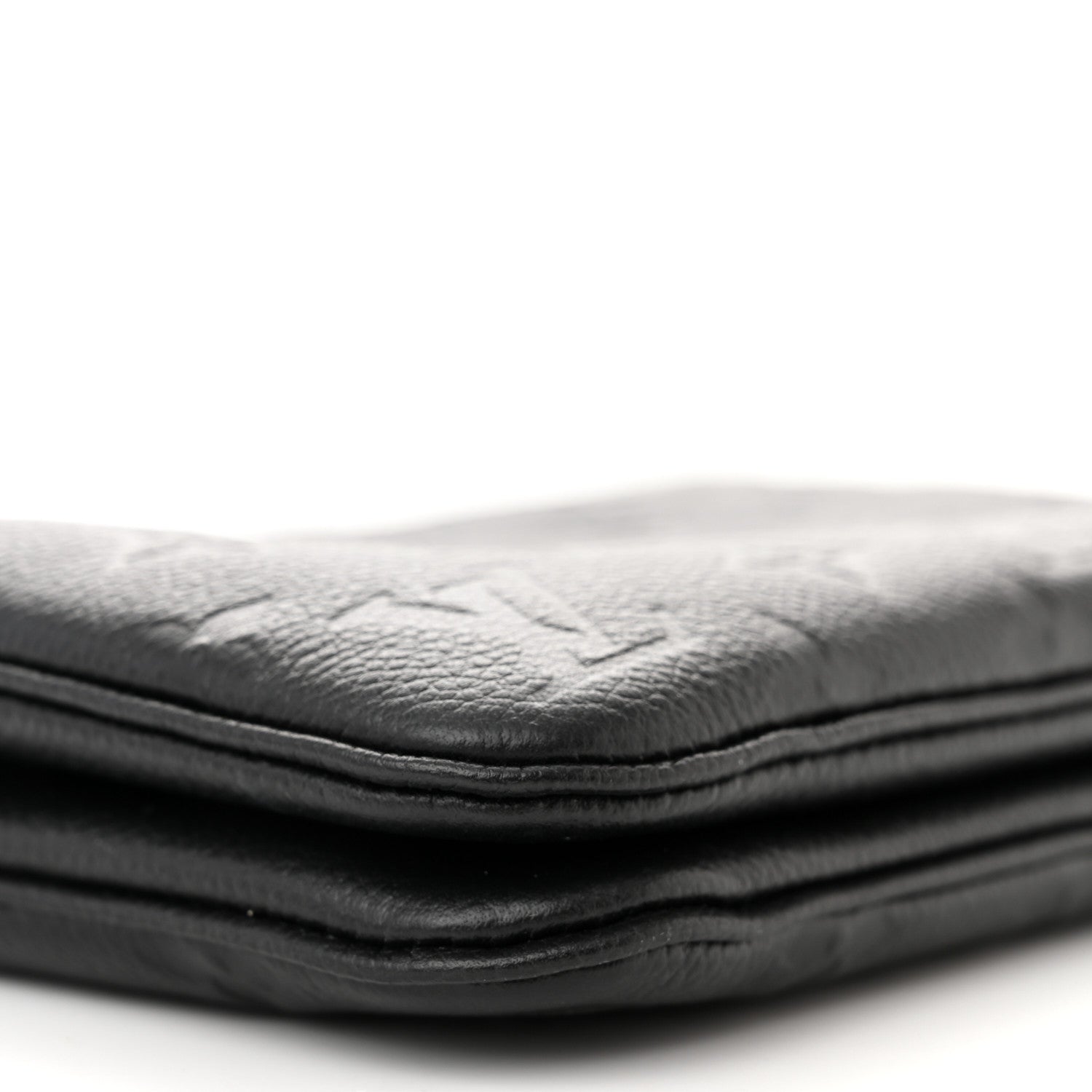 Louis Vuitton Empreinte Double Zip Pochette Black 9 of 11