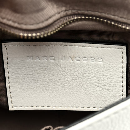 Marc Jacobs Pebbled Calfskin Star Patchwork Small Saddle Bag White Multicolor Almond 6 of 8