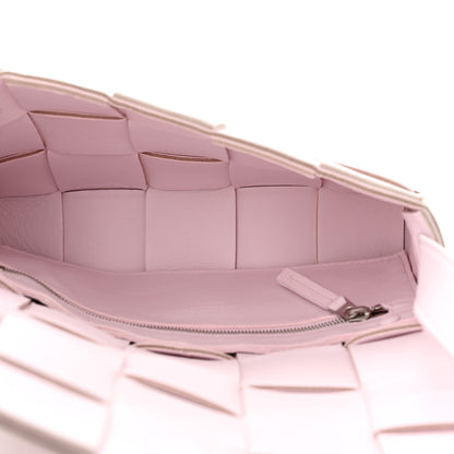 Bottega Veneta Lambskin Maxi Intrecciato Cassette Crossbody Bag Bliss Washed 5 of 10