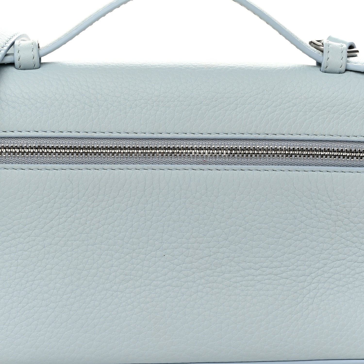 Loro Piana Tender Calfskin L19 Extra Pocket Pouch Minty Breeze 7 of 10