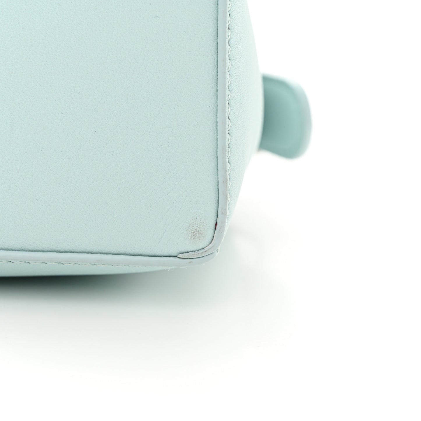 Calfskin Mini Puzzle Edge Bag Iceberg