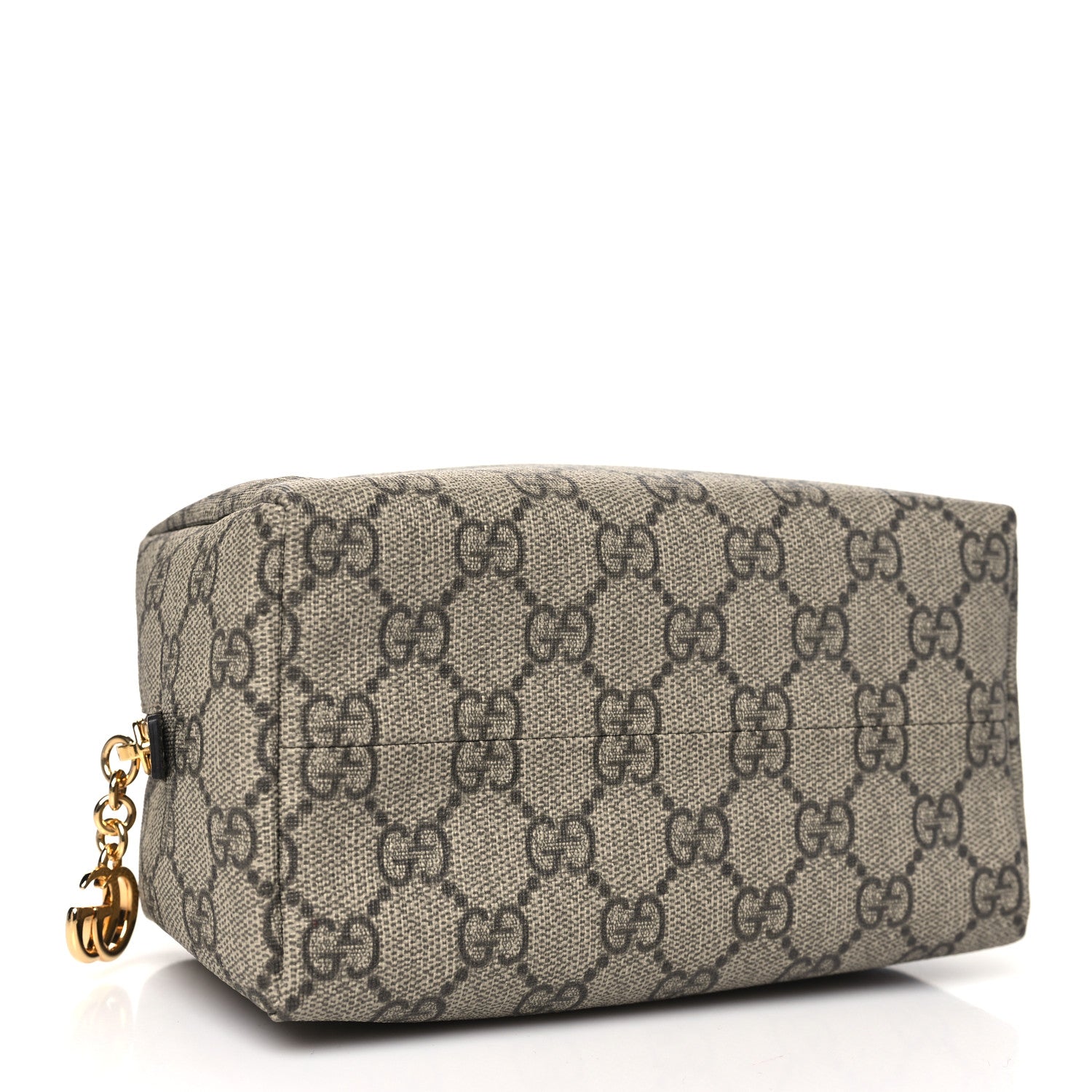 Gucci Soft GG Supreme Monogram Calfskin Medium Ophidia Cosmetic Case Beige Ebony New Acero 4 of 10