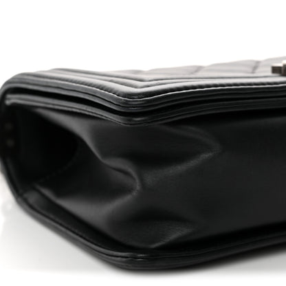 Chanel Calfskin Quilted Medium Boy Flap Black 10 of 12