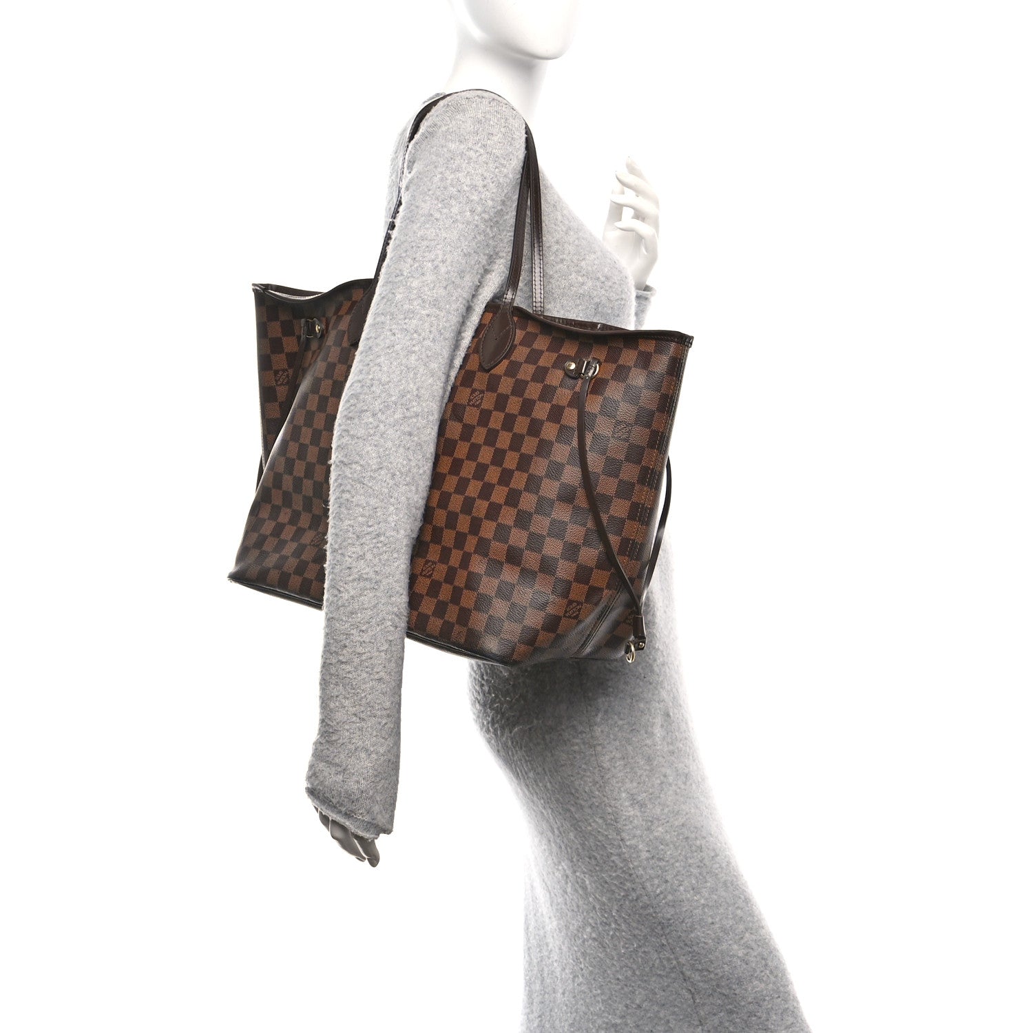 Louis Vuitton Damier Ebene Neo Neverfull GM 2 of 15