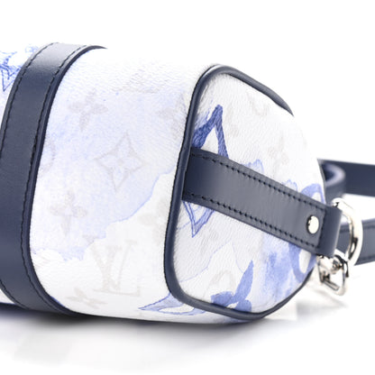 Louis Vuitton Monogram Watercolor Keepall XS Blue 10 of 10