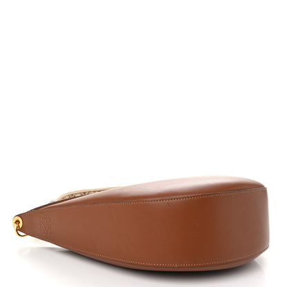 Loewe Satin Calfskin Jacquard Luna Bag Pecan 4 of 9