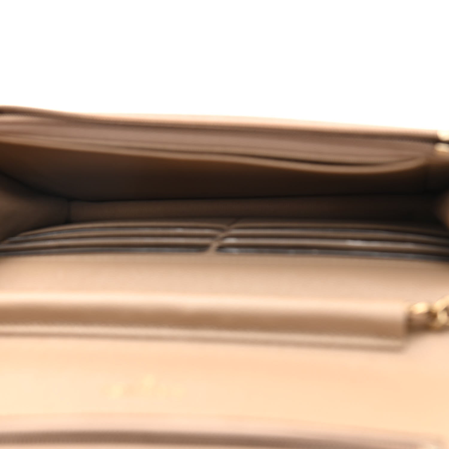 Chanel Caviar Quilted Wallet On Chain WOC Beige 5 of 12