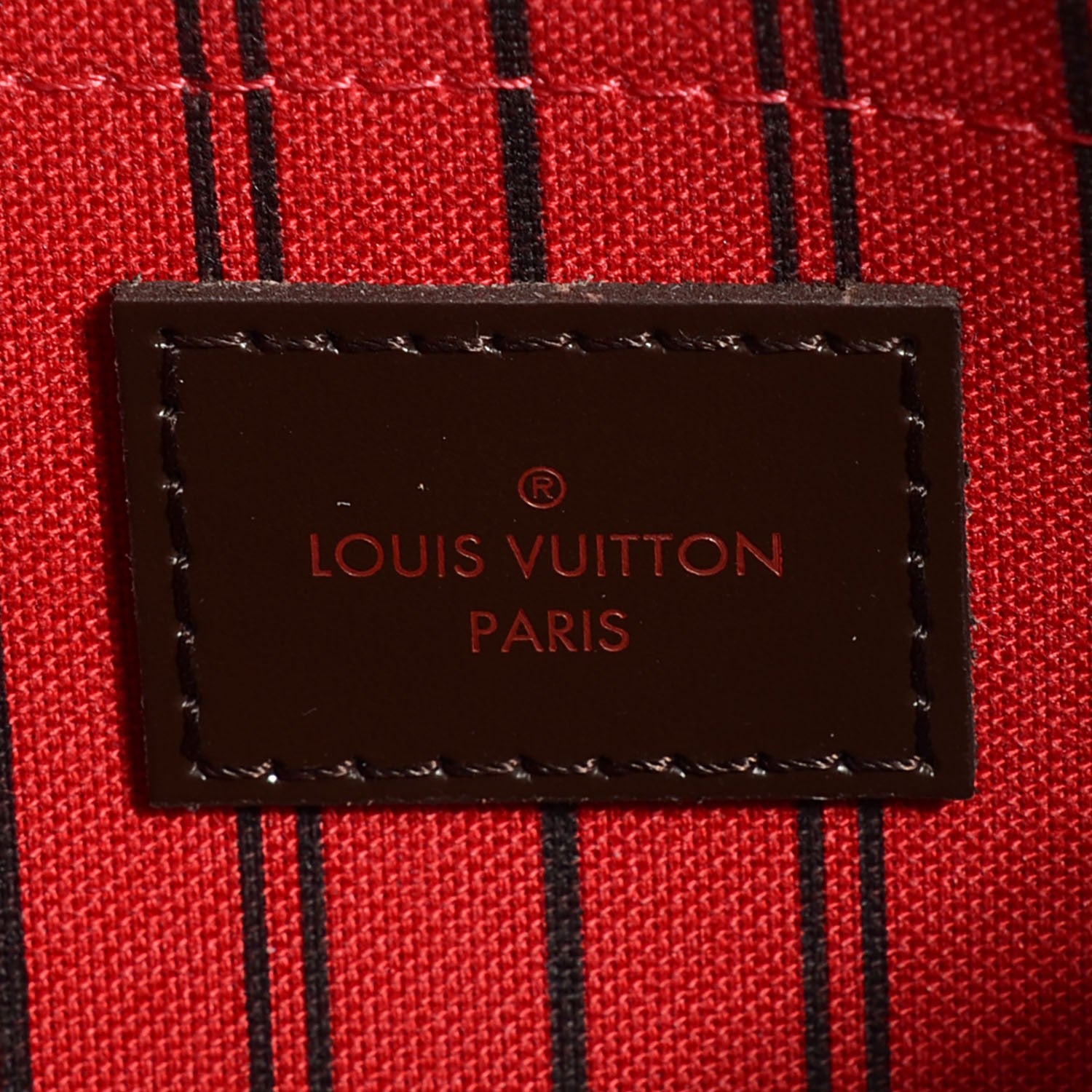 Louis Vuitton Damier Ebene Neverfull MM GM Pochette 7 of 9