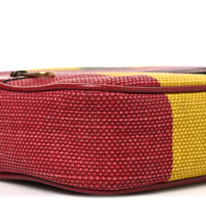 Gucci Canvas Marley Stripe Script Logo Gucci 100 Belt Bag 80 32 Multicolor 8 of 9