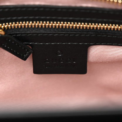 Gucci Vitello Palmellato Lux Large Arli Top Handle Bag Black 7 of 10
