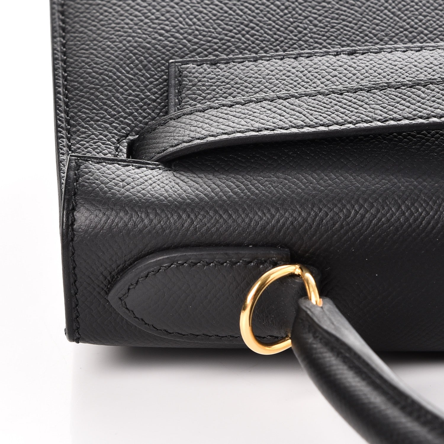Hermes Epsom Kelly Sellier 28 Black 12 of 39