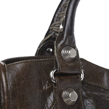 Balenciaga Chevre Giant 21 Silver Hardware City Vert Fonce 14 of 14