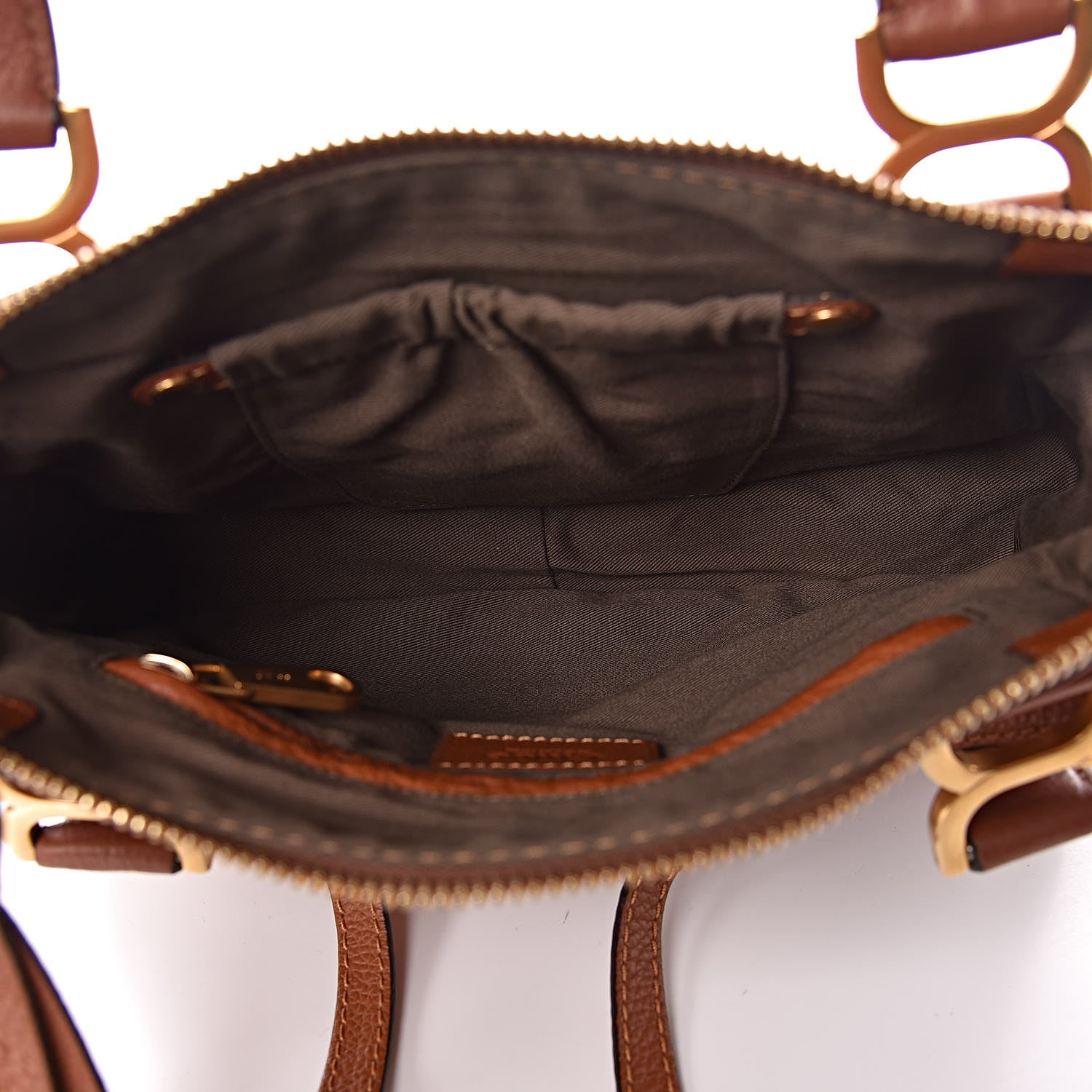 Chloe Calfskin Small Marcie Satchel Tan 5 of 10
