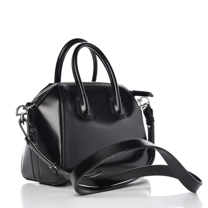 Givenchy Shiny Lord Calfskin Mini Antigona Black 4 of 8