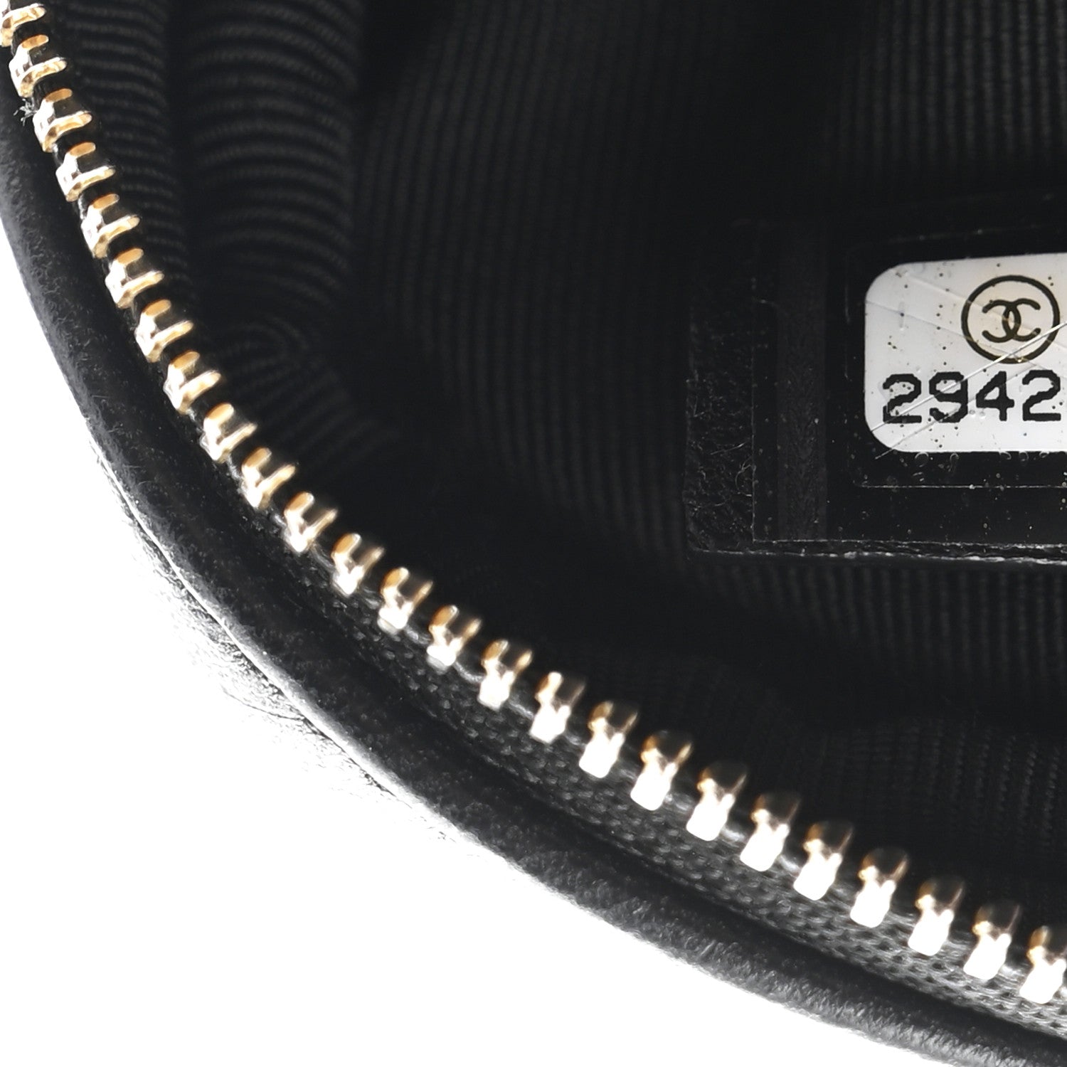 Chanel Lambskin Quilted Waist Bag With Pouch Black 8 of 12