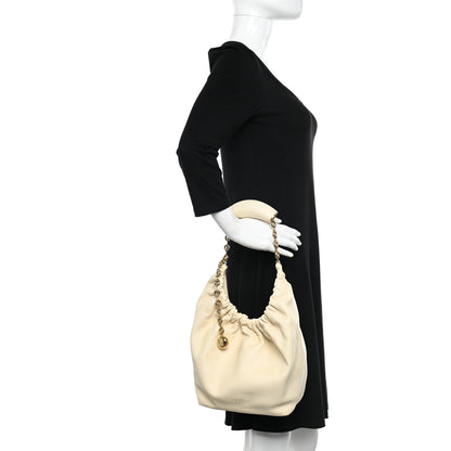 Loewe Buttery Nappa Lambskin Small Squeeze Bag Chalk 2 of 9