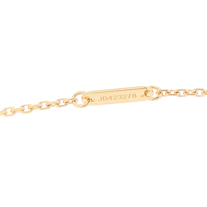 Van Cleef & Arpels 18K Yellow Gold Diamond Mini Frivole Pendant Necklace 4 of 6