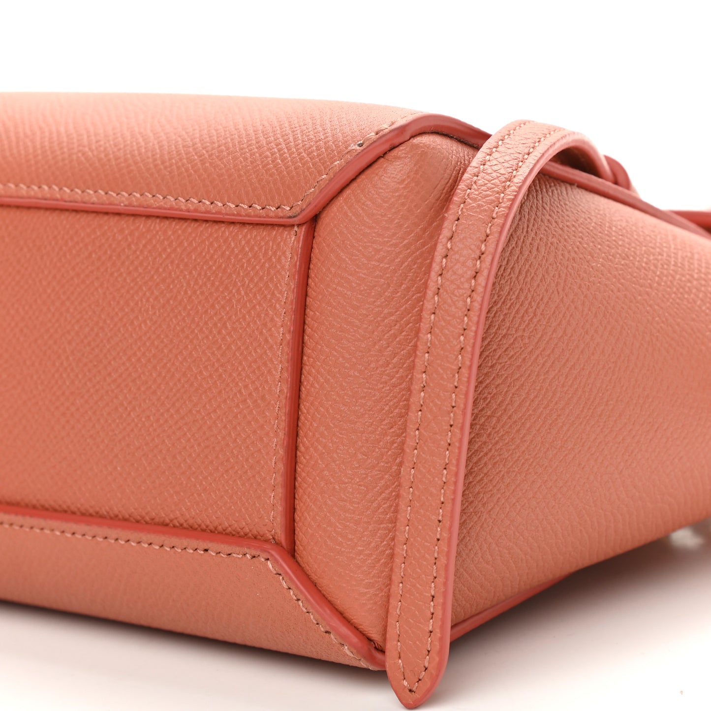 Grained Calfskin Pico Belt Bag Lychee
