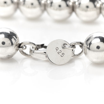 Tiffany Sterling Silver 8mm HardWear Ball Bracelet 6 of 6