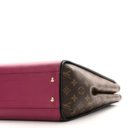 Louis Vuitton Calfskin Monogram Kimono Tote Grape 9 of 10