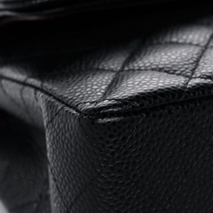 Chanel Caviar Quilted Small Double Flap Black 9 of 15