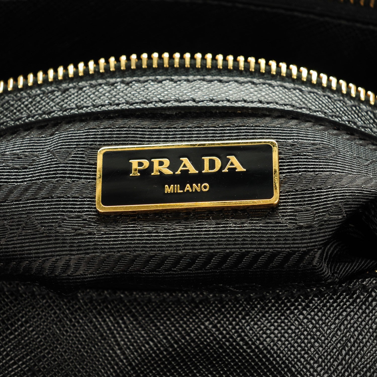 Prada Saffiano Large Galleria Double Zip Tote Black 6 of 9