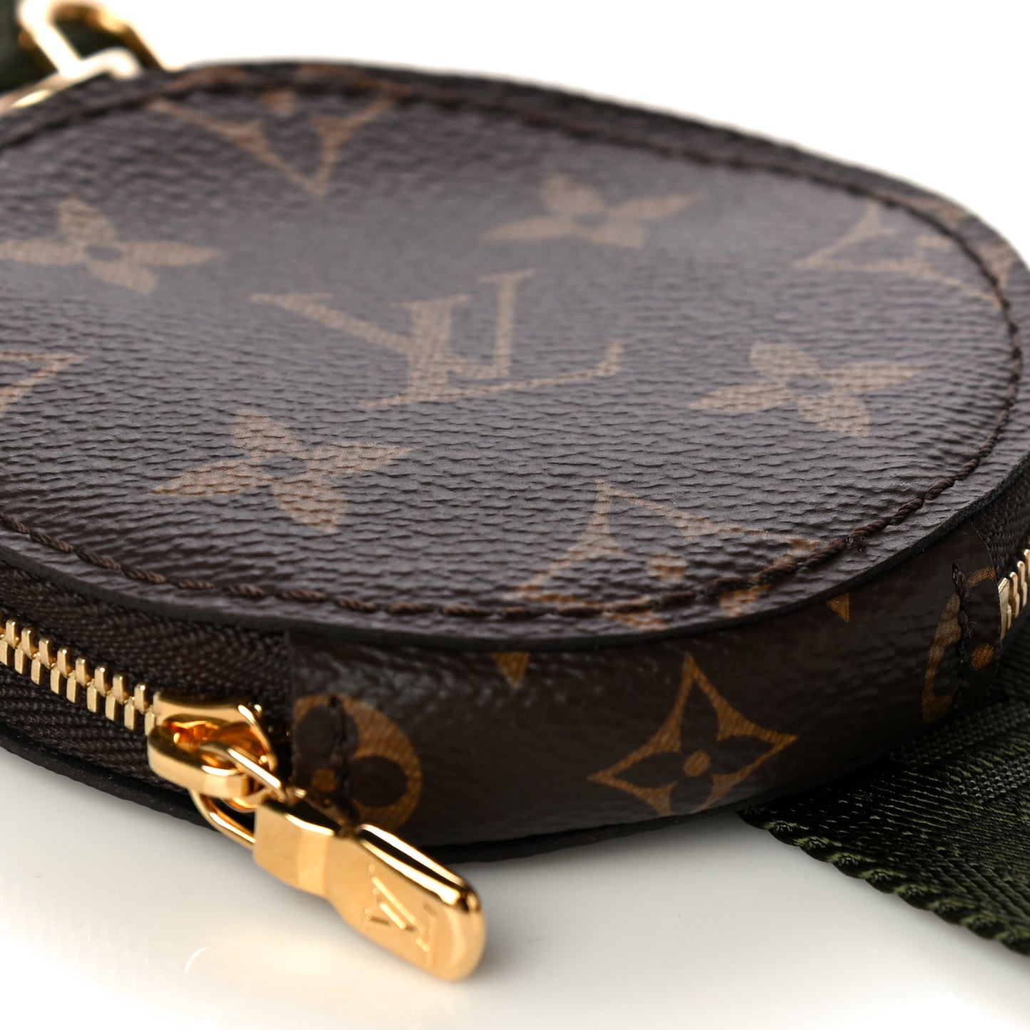 Monogram Multi Pochette Accessories Bandouliere Shoulder Strap Kaki