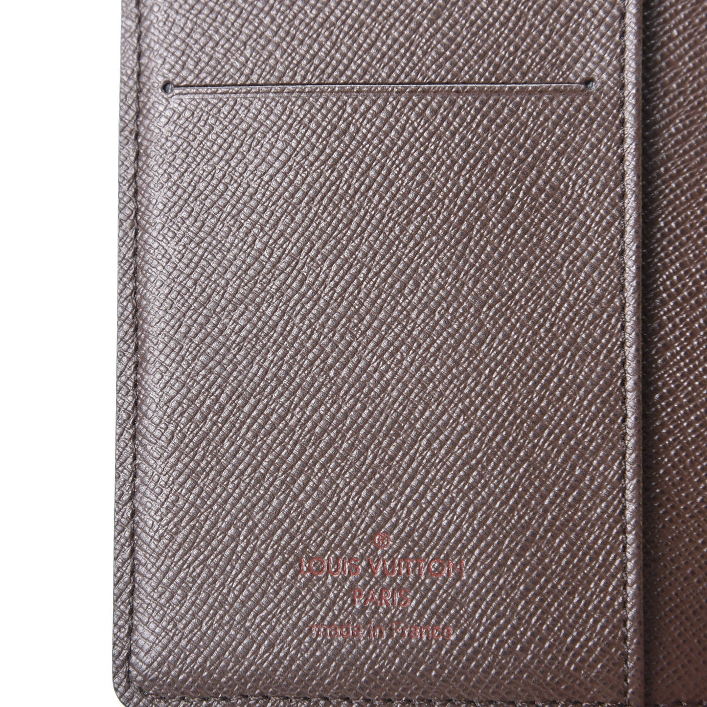 Damier Ebene Small Ring Agenda Cover