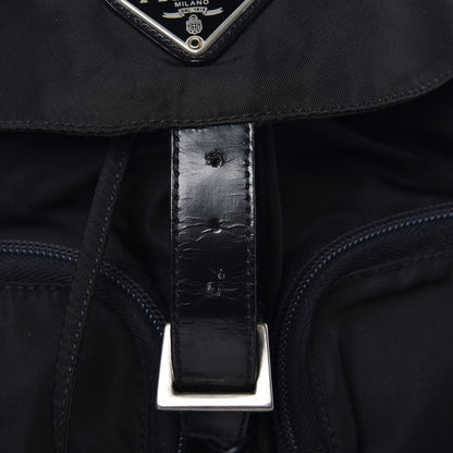Prada Tessuto Nylon Small Backpack Black 8 of 11