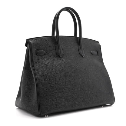Hermes Togo Birkin 35 Black 3 of 8