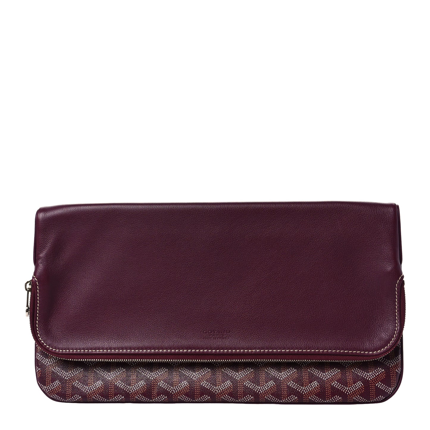 Goyardine Sainte Marie Soft Clutch Bordeaux