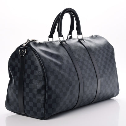 Louis Vuitton Damier Cobalt Keepall Bandouliere 45 3 of 8