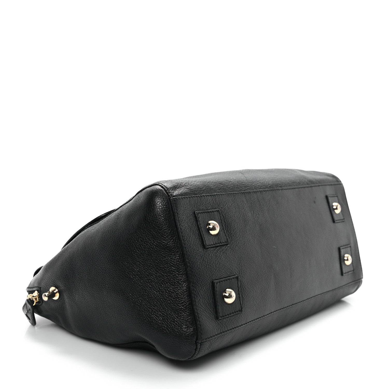 Mulberry Glossy Goatskin Medium Del Rey Satchel Black 4 of 11