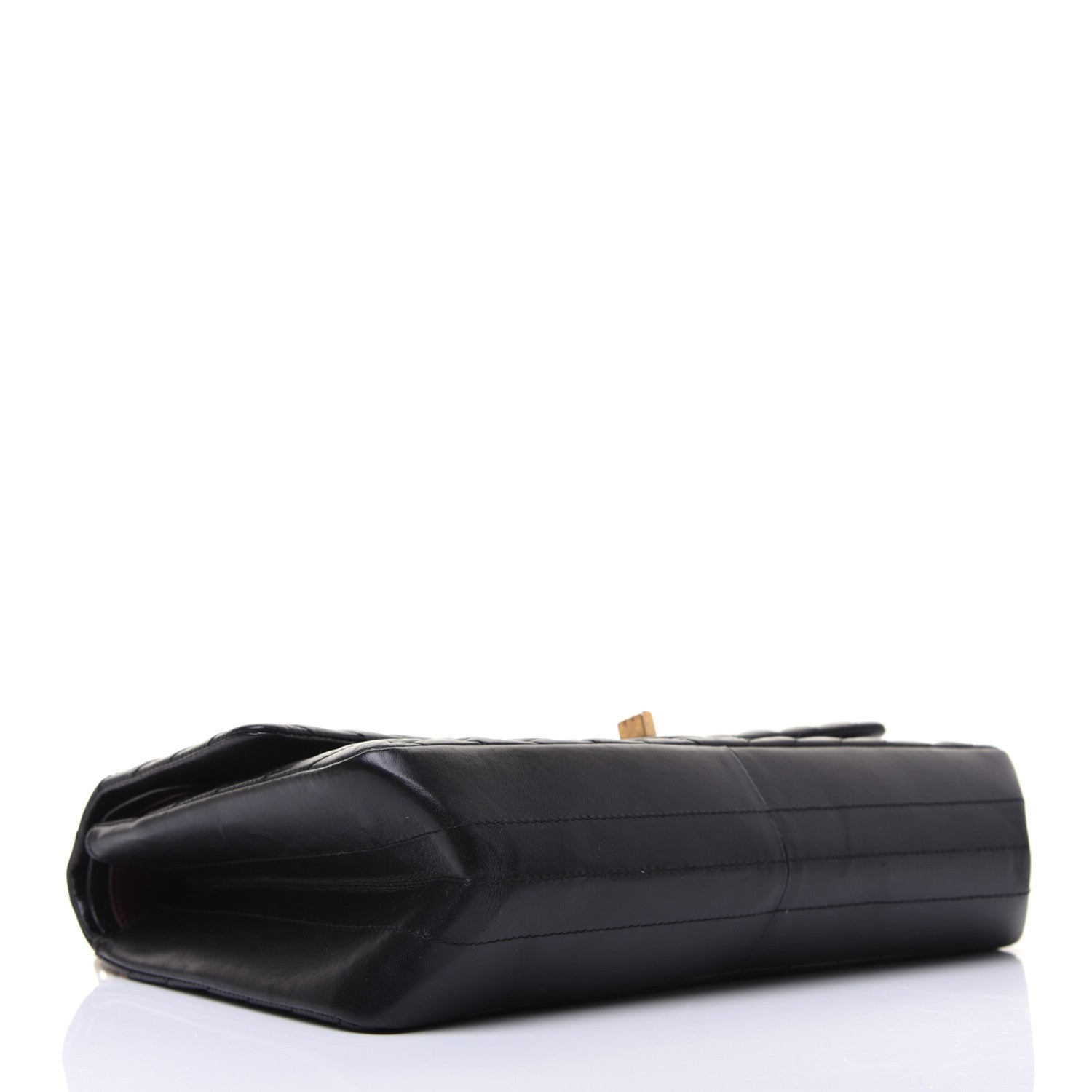 Chanel Aged Calfskin Chevron Quilted 2.55 Reissue 226 Flap Black 4 of 16