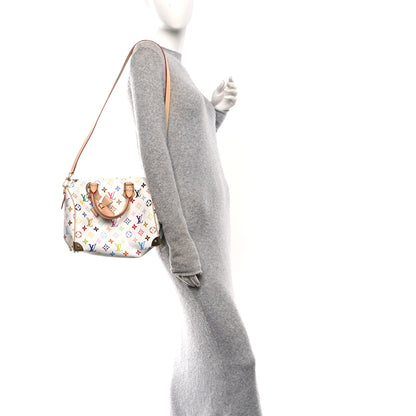 Louis Vuitton LV X TM Monogram Multicolor Speedy Bandouliere 25 White 2 of 10