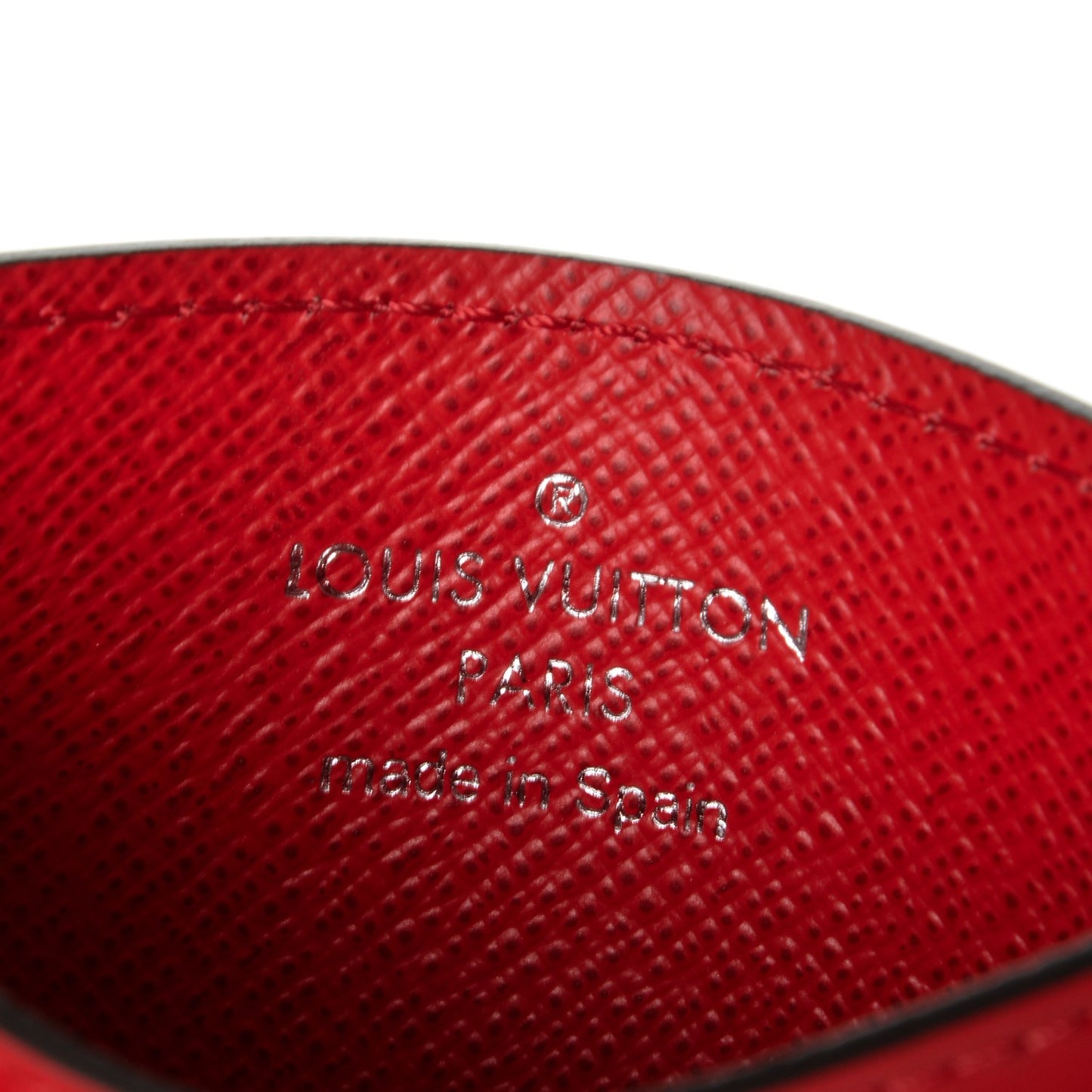 X SUPREME Epi Card Holder Red