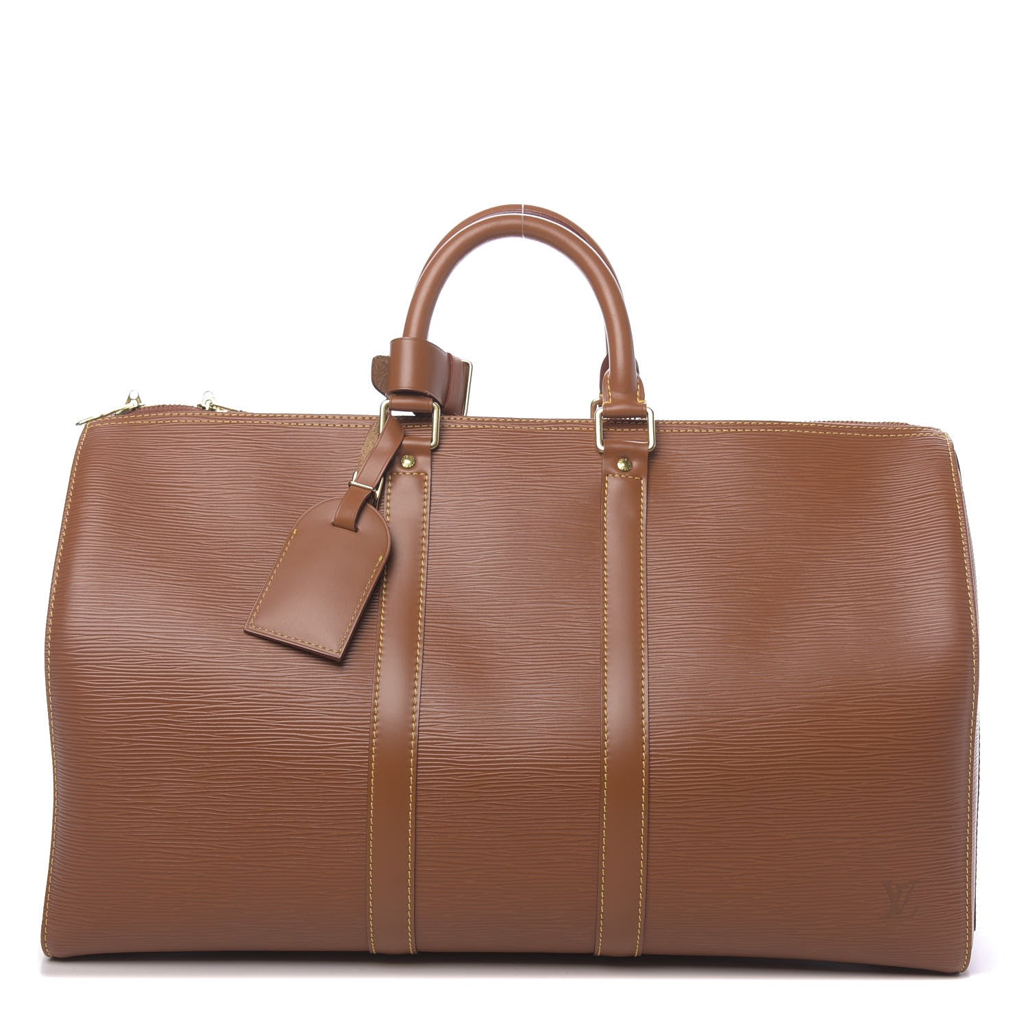 Louis Vuitton Epi Keepall 45 Cipango 1 of 8