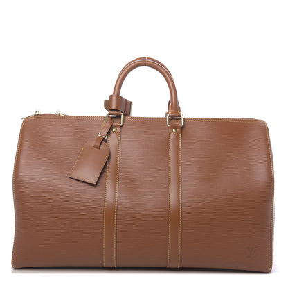 Louis Vuitton Epi Keepall 45 Cipango 1 of 8